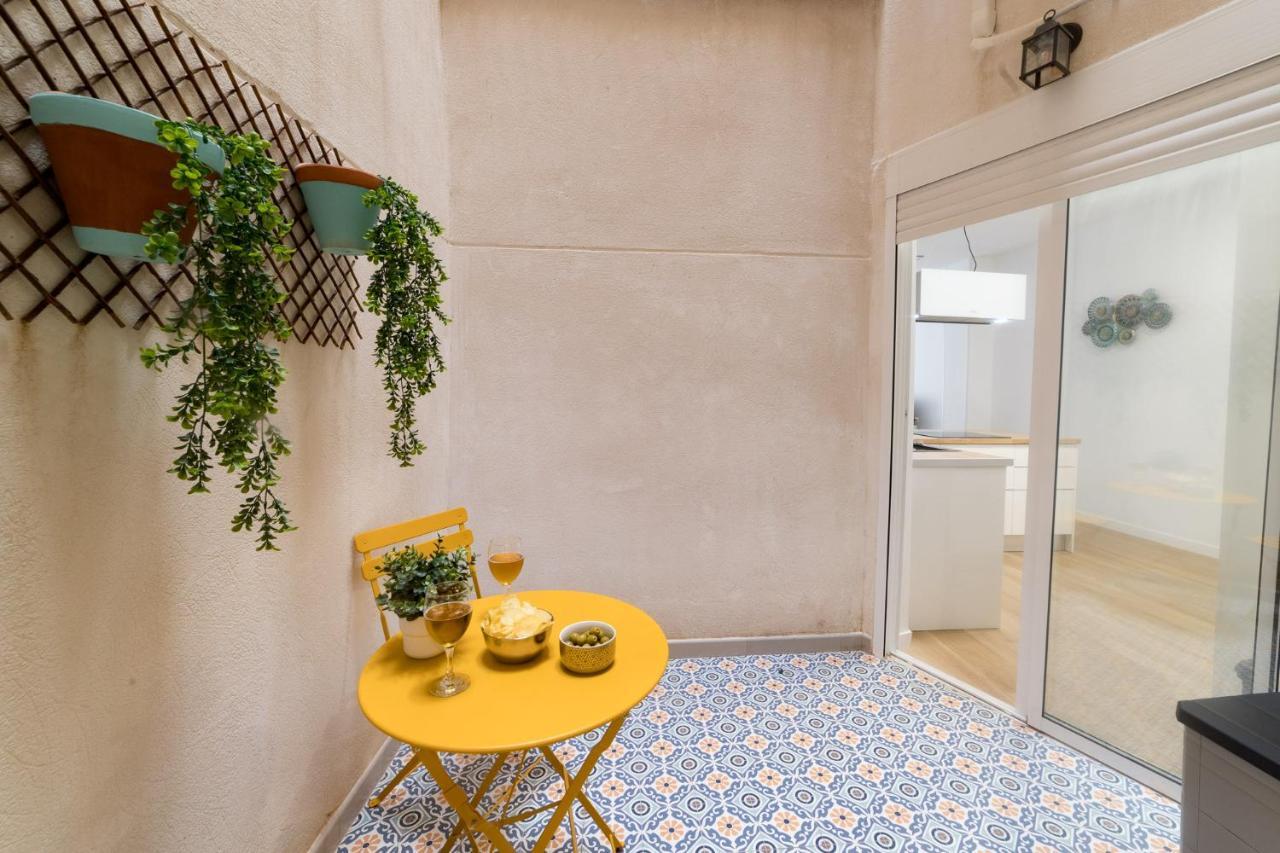 Moonkey - Apto. Albeniz, Con Acogedor Patio Alicante Exterior foto